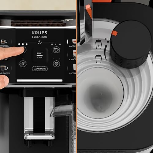 KRUPS EA912E Sensation Milk M50 Fully Automatic Coffee Machine, 6 Coffee & Milk Drinks, Perfect Taste, Milk Maestro Technology, Easy to Use, Easy Cleaning - 4
