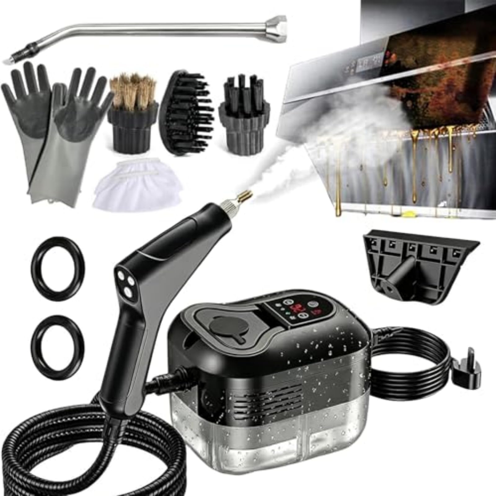 GXQKLSV 2500W Handheld High Pressure Steam Cleaner