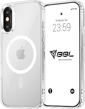 Babilden iPhone XS Max için Kılıf Kamera Korumalı Magsafe Wireless Şarj Özellikli Şeffaf Kılıf