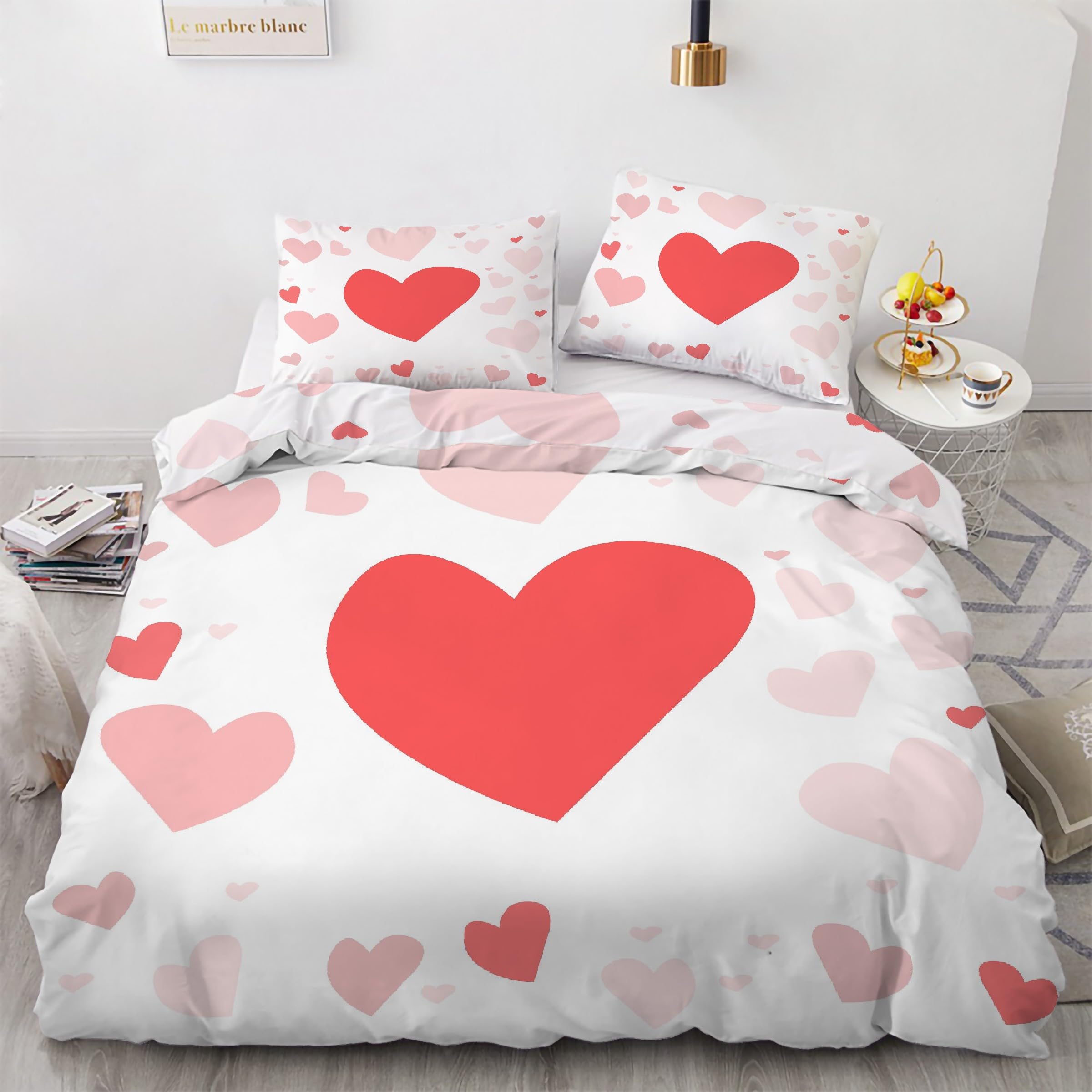 Parure de lit 90x190 cm lavable pour un entretien facile et rapide sans repassage