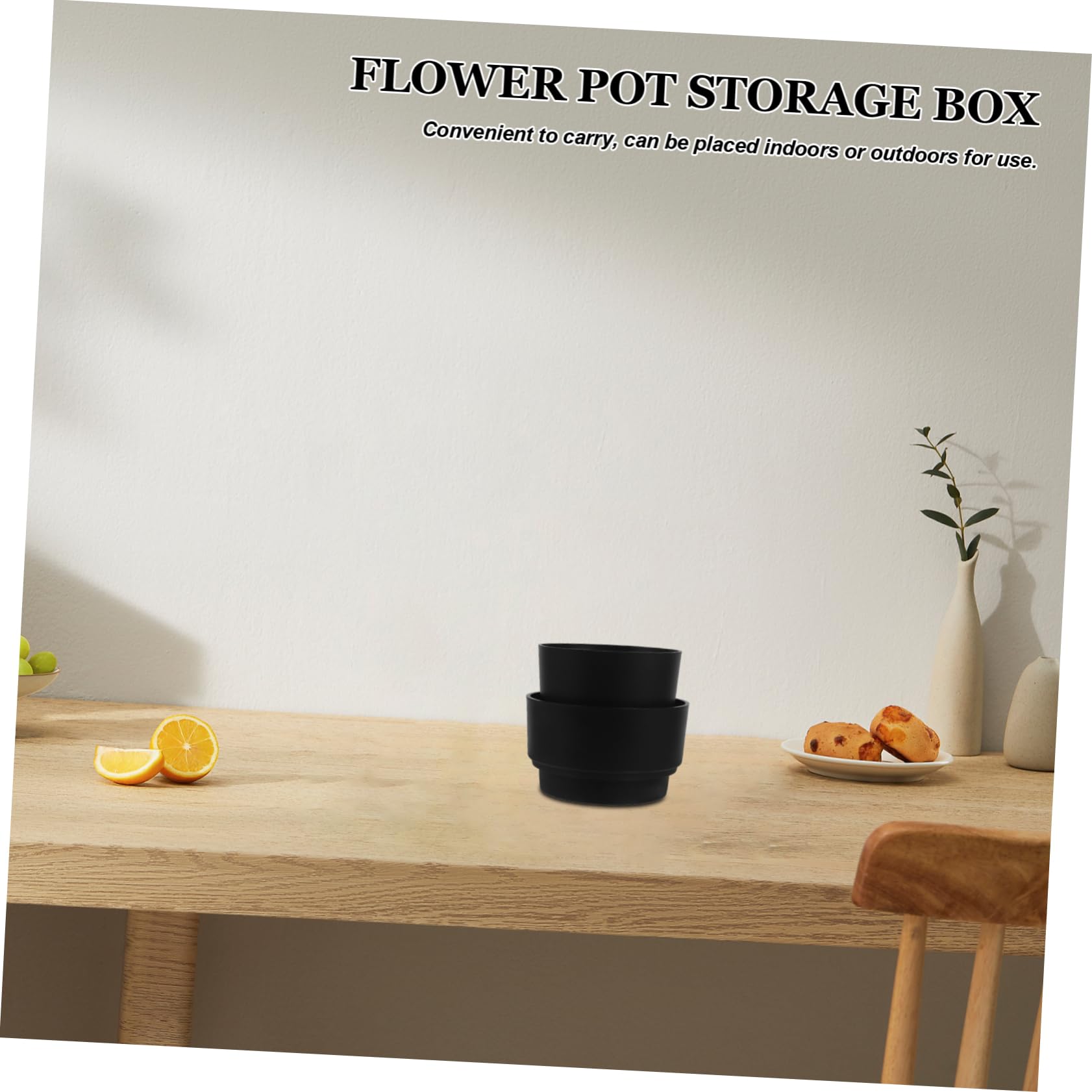 Boîte Cachée Pour Pot De Fleurs - Cache-Clés De Jardin Sécurisé Grand Espace Avec Sécurité Renforcée