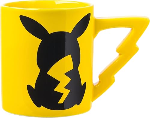 Miniatura 8 de Silver Buffalo Pokemon Pikachu Need More Coffee - Taza de cerámica para caravana, 20 onzas