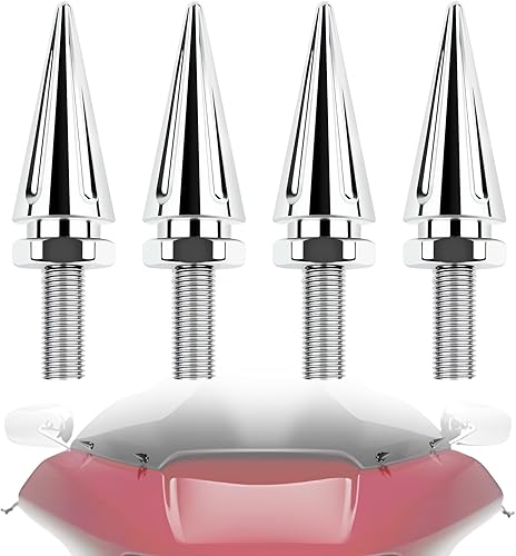 Tornillos para parabrisas de motocicleta, tornillos para parabrisas Harley Road Glide 2016-2017, tornillo cromado
