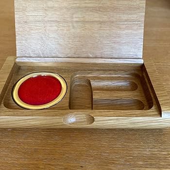 陸上自衛隊★成人記念品★朱肉付印鑑ケース★非売品 hanko-king_tsk61653