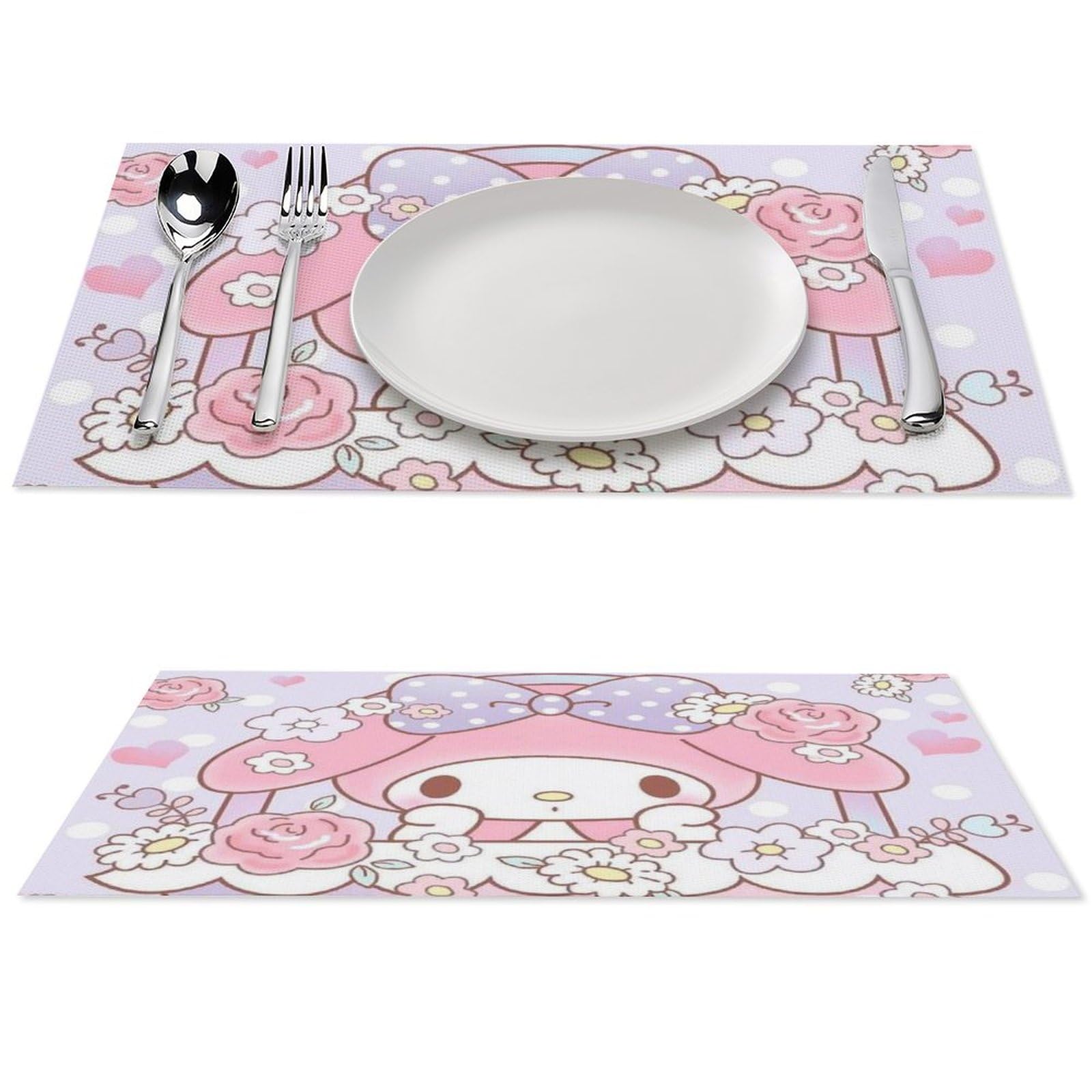 Amazon｜マイメロディ ランチョンマット PVC製 テーブルマット 滑り