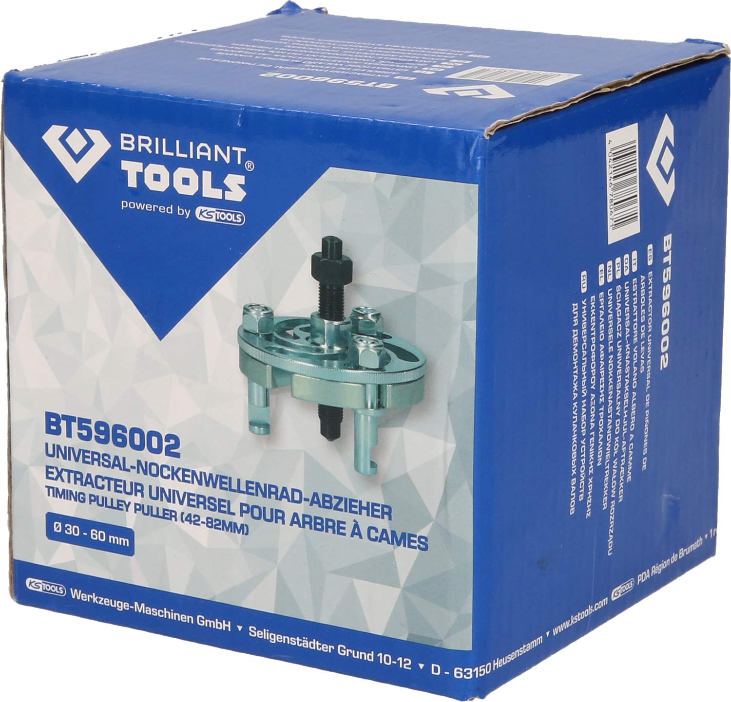 BRILLIANT TOOLS BT596002 Extractor universal para piñones de árbol de levas [Powered by KS TOOLS]