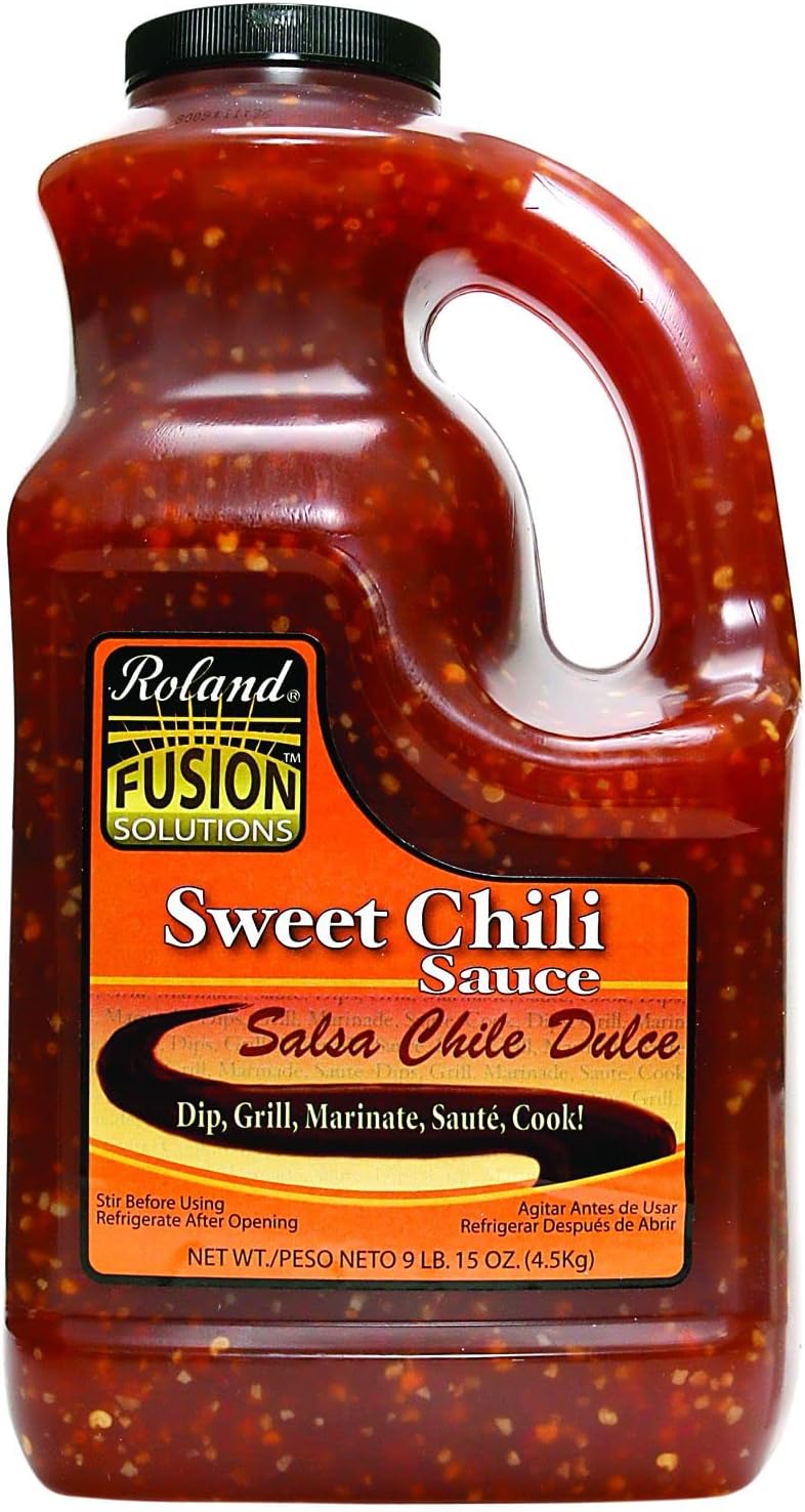 Roland Foods Fusion Solutions Sweet Chili Sauce, Specialty Imported Food, 1 Gallon Bottle, Pack of 1