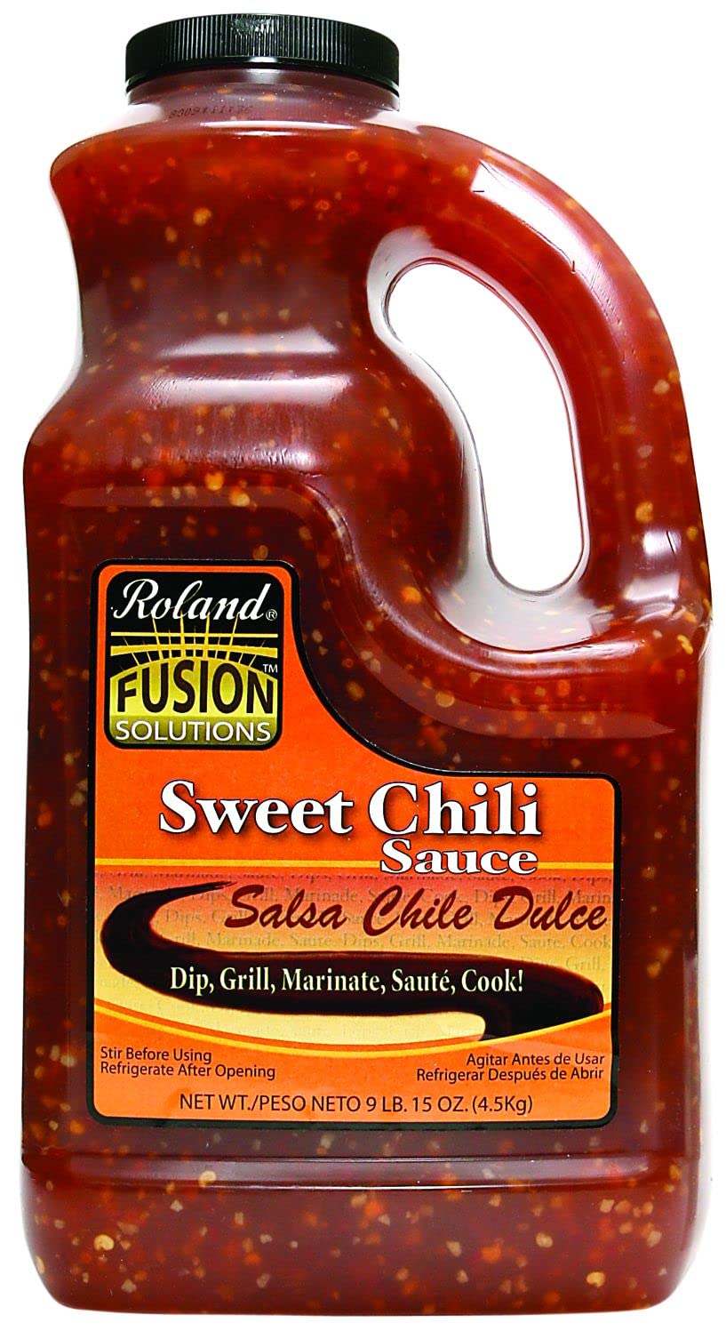 Roland Foods Fusion Solutions Sweet Chili Sauce, Specialty Imported Food, 1 Gallon Bottle, Pack of 1