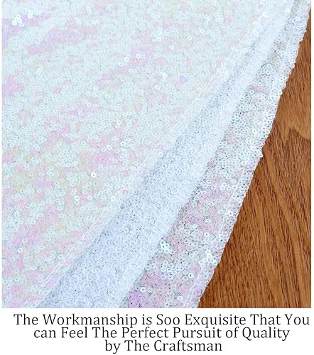 Vista 51 de Pardecor The Yard - Tela de malla con purpurina para coser, paño brillante (2 yardas, borgoña)