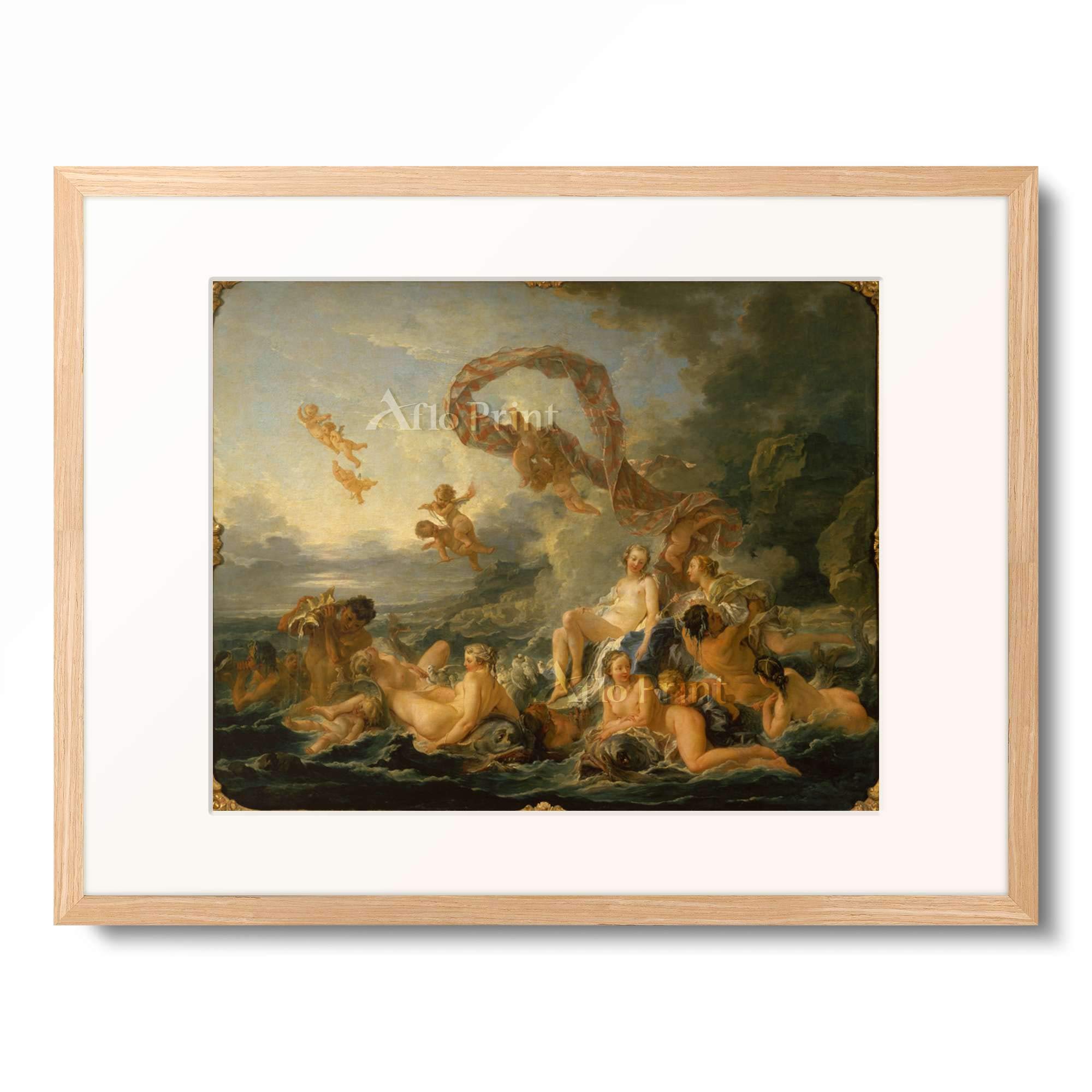 Amazon｜フランソワ・ブーシェ Francois Boucher 「Triumph of Venus