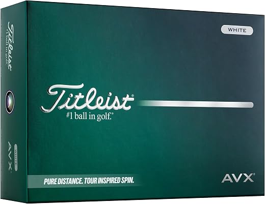Titleist AVX Golf Balls – Premium Low-Spin Performance
