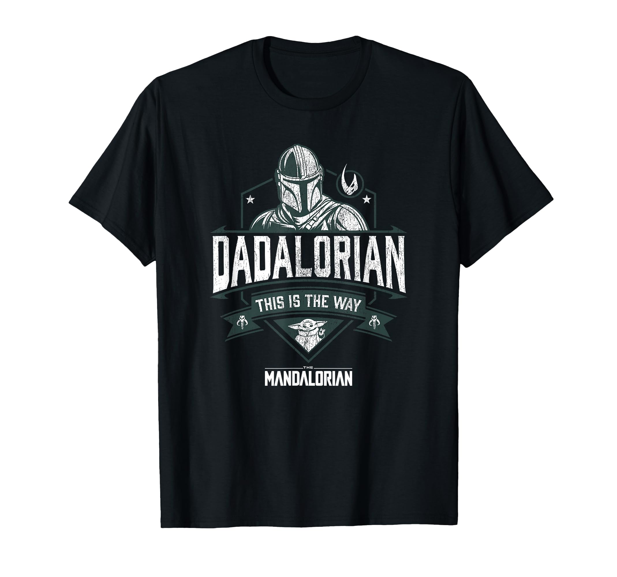 Star Wars: The Mandalorian Father's Day The Way Distressed T-Shirt