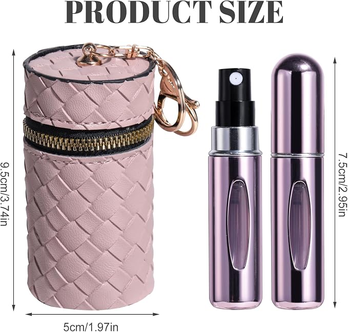 Mini Atomizador Recargable para Perfume 5 ml Pack 5 miniatura 7
