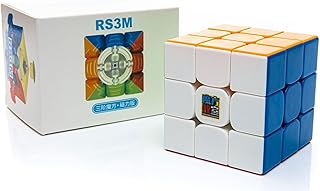 مكعب روبيك مغناطيسي احترافي فائق السرعة موديل 2022 من مويو، 3×3×3 - RS3M، طفل