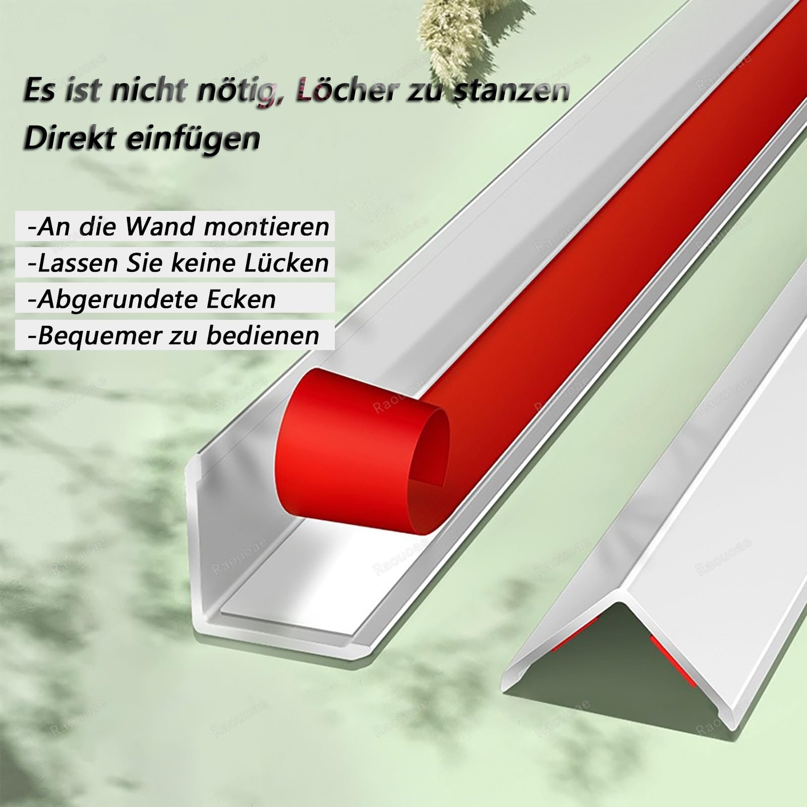 3 Piezas De Protección De Esquinas Para Niños, Perfil De Ángulo Con Cinta Autoadhesiva, Fáciles De Instalar, Seguridad Infantil Para Paredes Y Muebles En Casa(Gray C,L:39.4 W:0.8in)