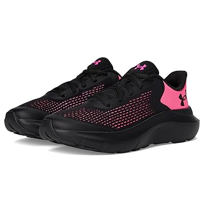Under Armour Kids Rogue 5 (Big Kid) Girls Shoes Black/Aero Pink/Aero Pink