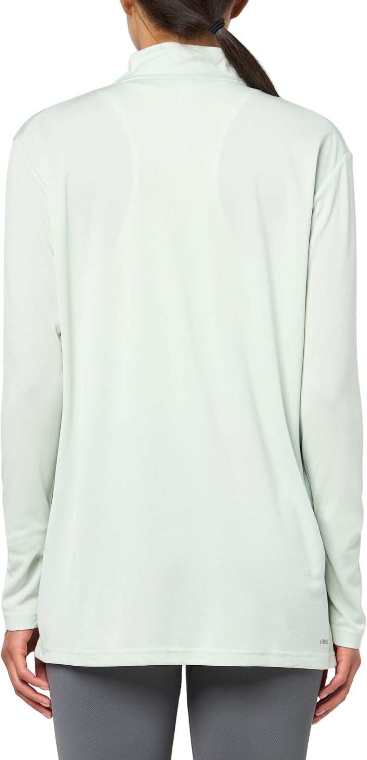adidas Men's Train Essentials Quarter-Zip Long Sleeve T-Shirt