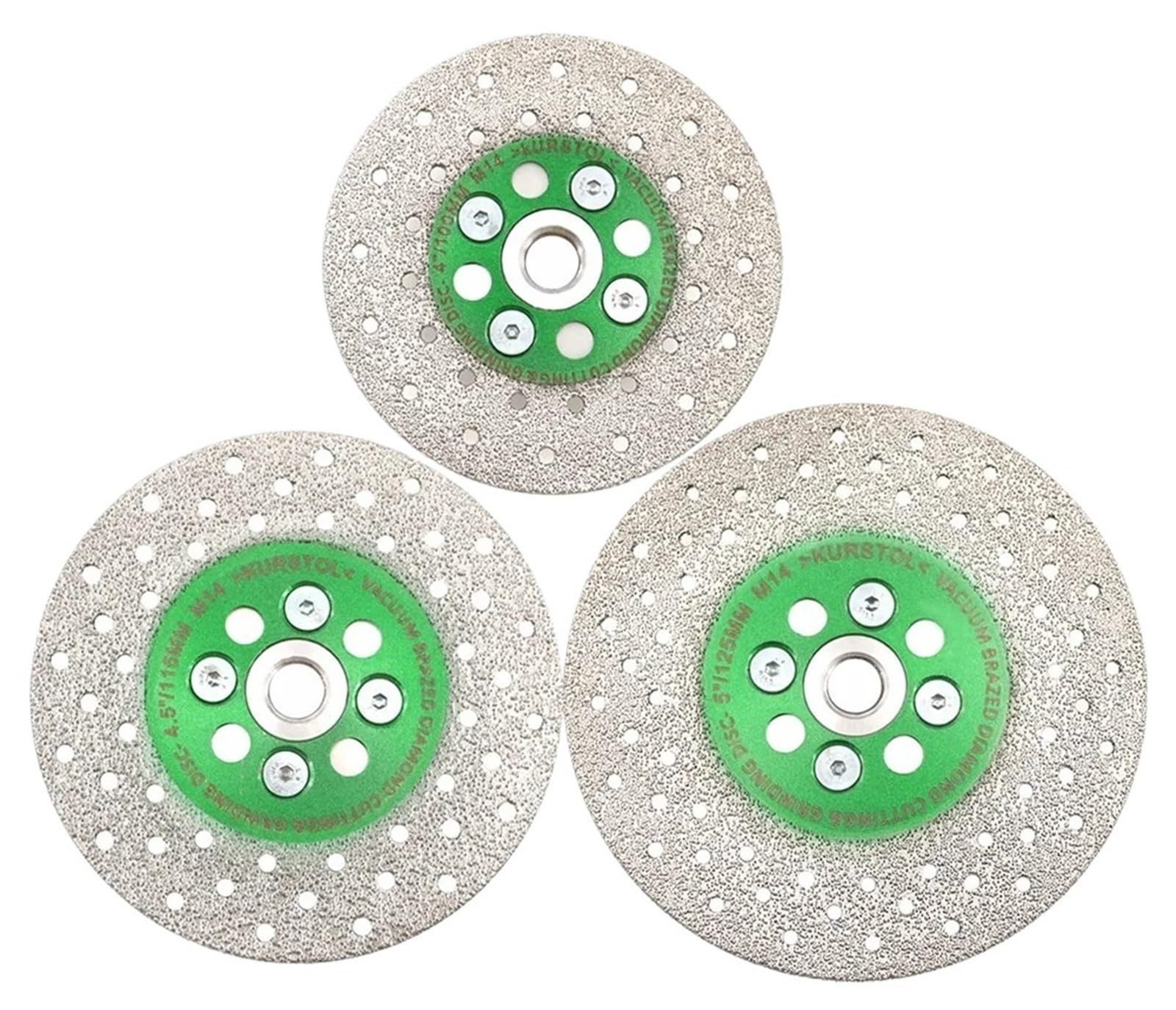 Disque de coupe pour carrelage net sans eclat en gres cerame M14