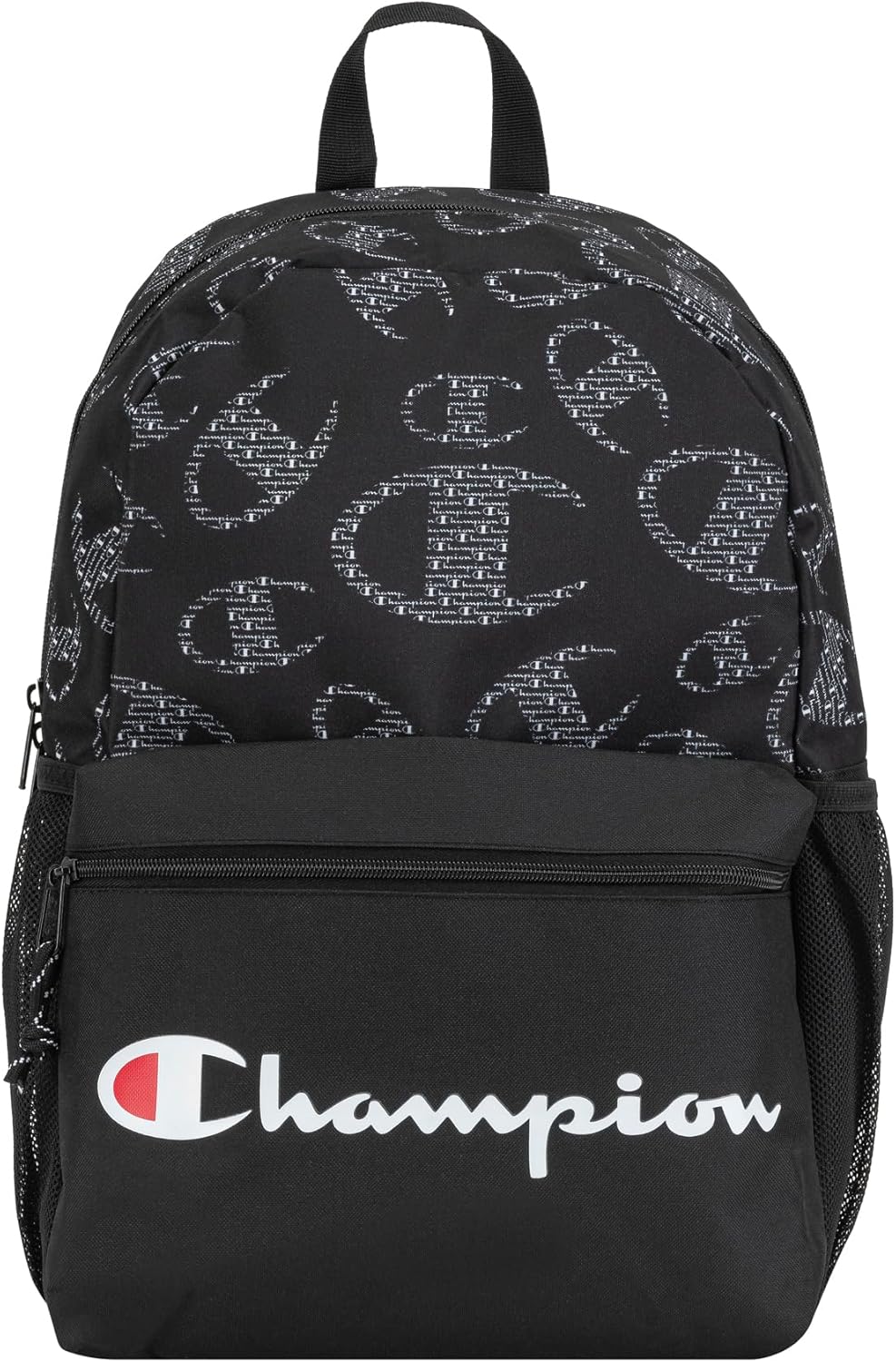 Champion Merit Backpack, Black/White, OS