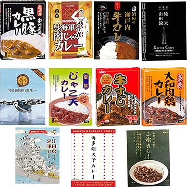 Amazon 西日本一周 ご当地レトルトカレー11種類 詰め合わせ セット お取り寄せ お誕生日 お中元 ギフト Earthink カレー 通販