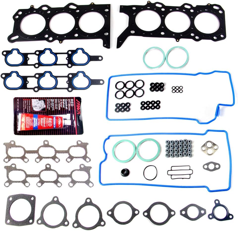ECCPP Engine Replacement Head Gasket Set for 01-06 for Suzuki XL-7 Grand Vitara 2.7L 24V V6 DOHC Engine Head Gaskets Set Kit
