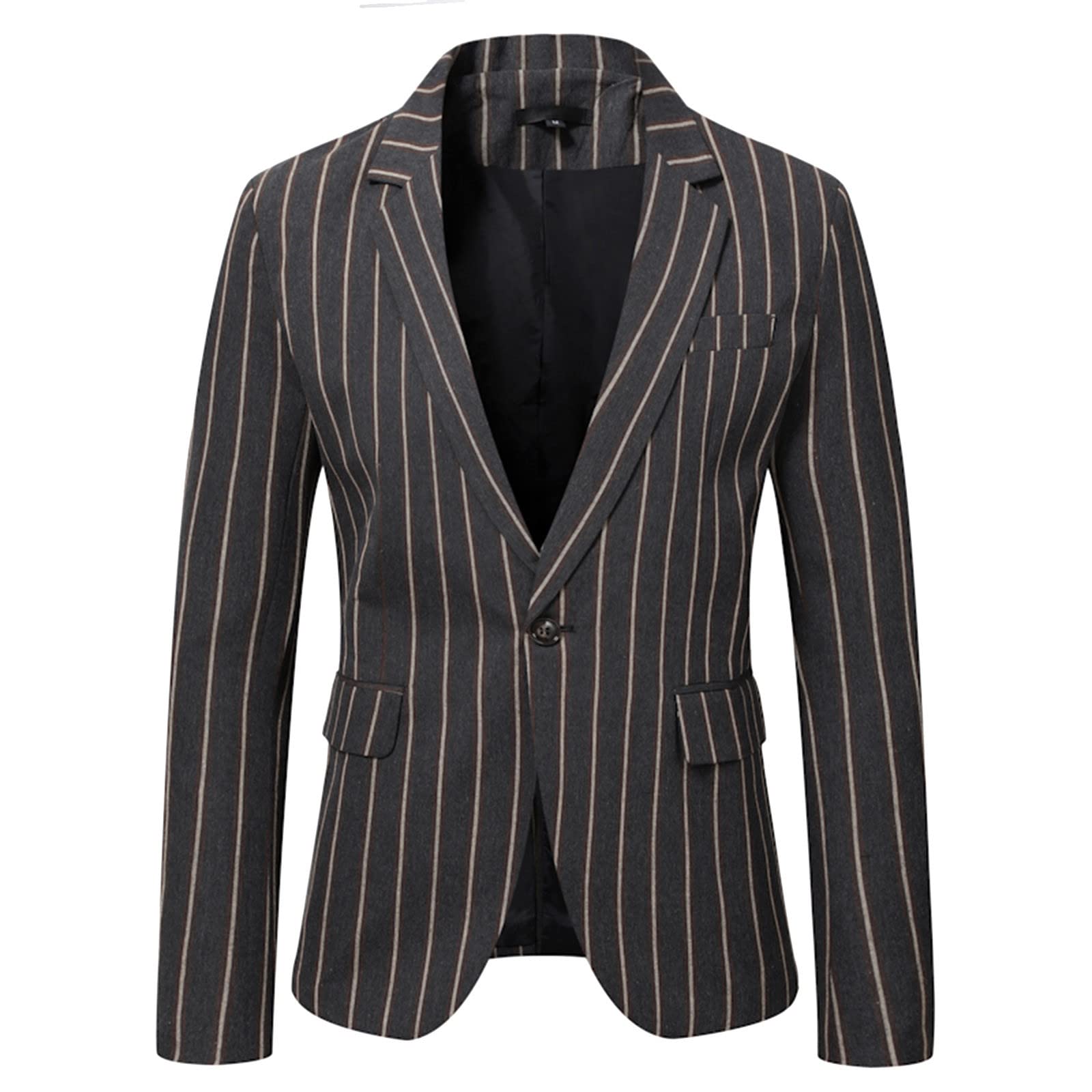 Herren Sakko Sportlich Freizeit Blazer Regular Fit Anzug Lässig