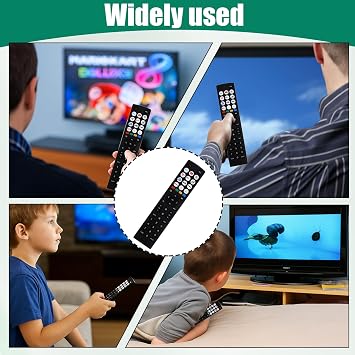 TV Remote Control for Hisense, TV Remote for Hisense VIDAA 4K UHD Smart TV 40A4KV 32A4KV 43A4KV, Replace EN3G39 ERF3A80 EN2A30, 12 Shortcut Buttons, No Setup Required
