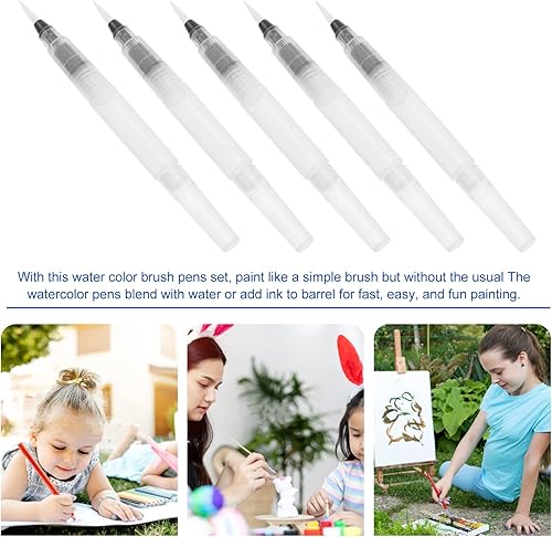 Miniatura 3 de STOBOK Lápices de pincel de pigmento, rotuladores de letras para acuarela, polvo Mm, suministros de color para artistas de dibujo artístico, tinta