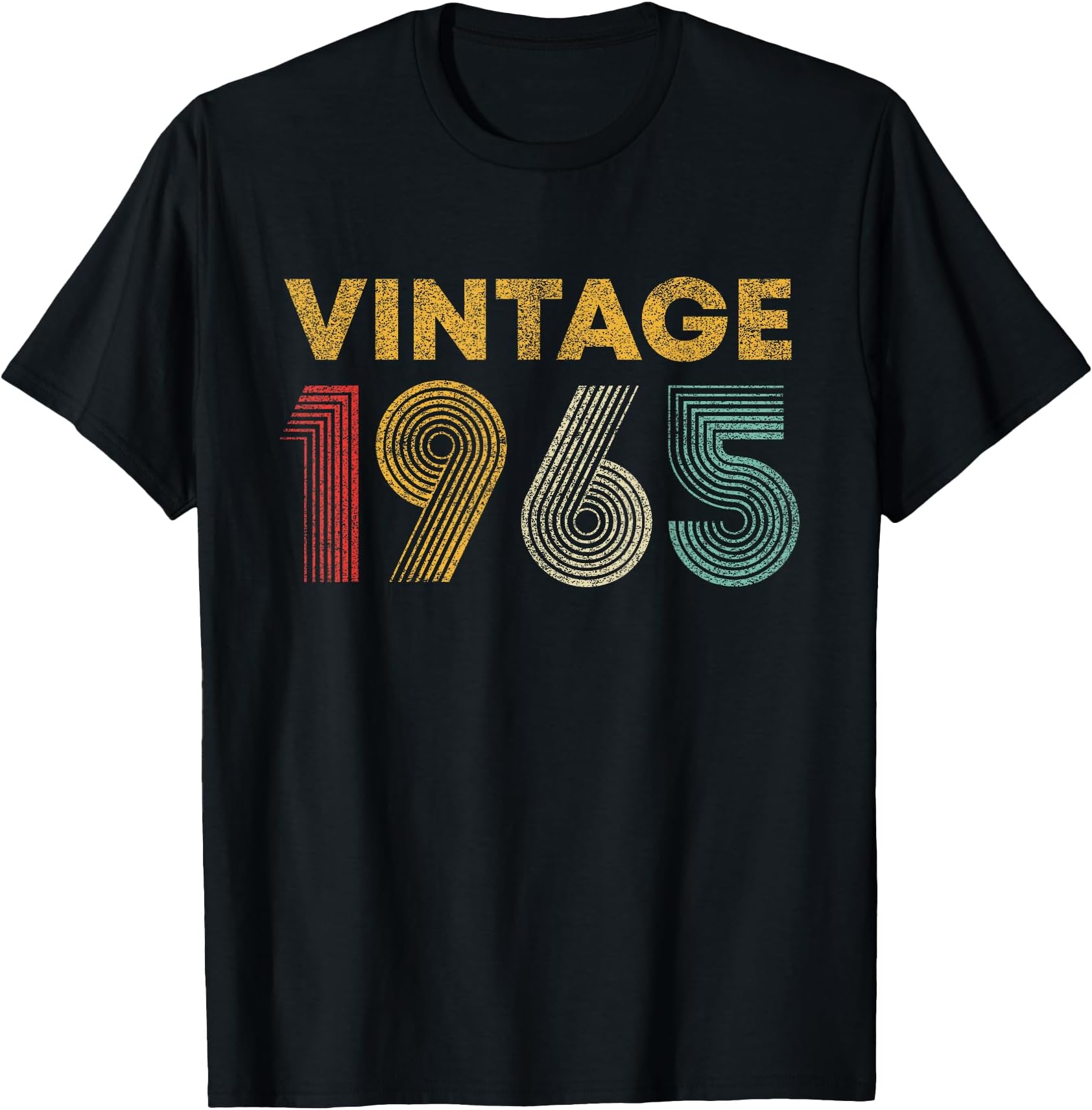 Vintage 1965 61st Birthday Gift Men Women 61 Years Old T-Shirt