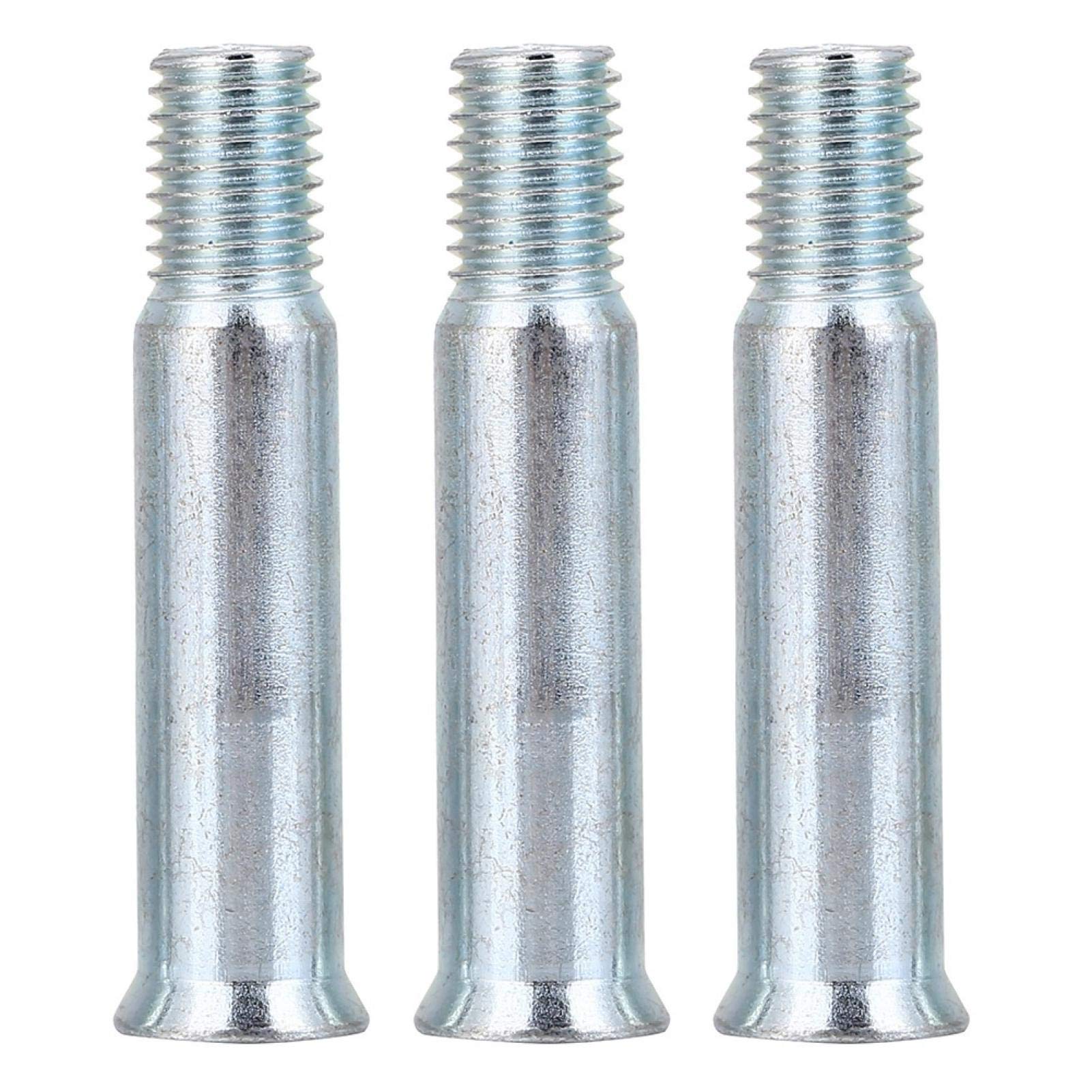 Essieux de Patin, 15 pièces essieux de Patinage de Construction en Acier raccords de Boulon de vis de Roue de Remplacement de Patinage en Ligne diamètre extérieur Environ 8mm