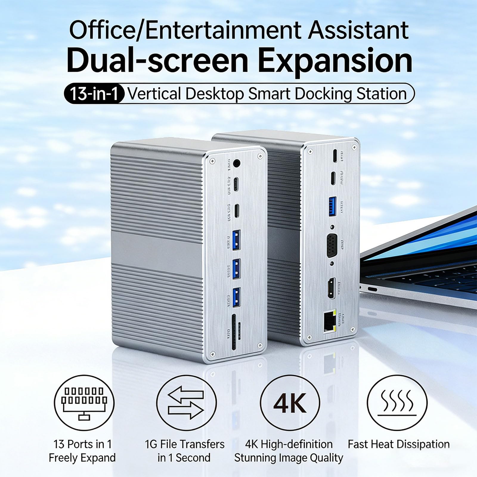 Amazon.co.jp: 13-in-1 USB-Cドッキングステーション、6 USB、4K/30Hz