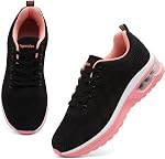 Chaussures de course Coussin Femmes Trainers de marche Léger Respirant Mesh Athletic Sneakers Femmes Sports Chaussures de tennis