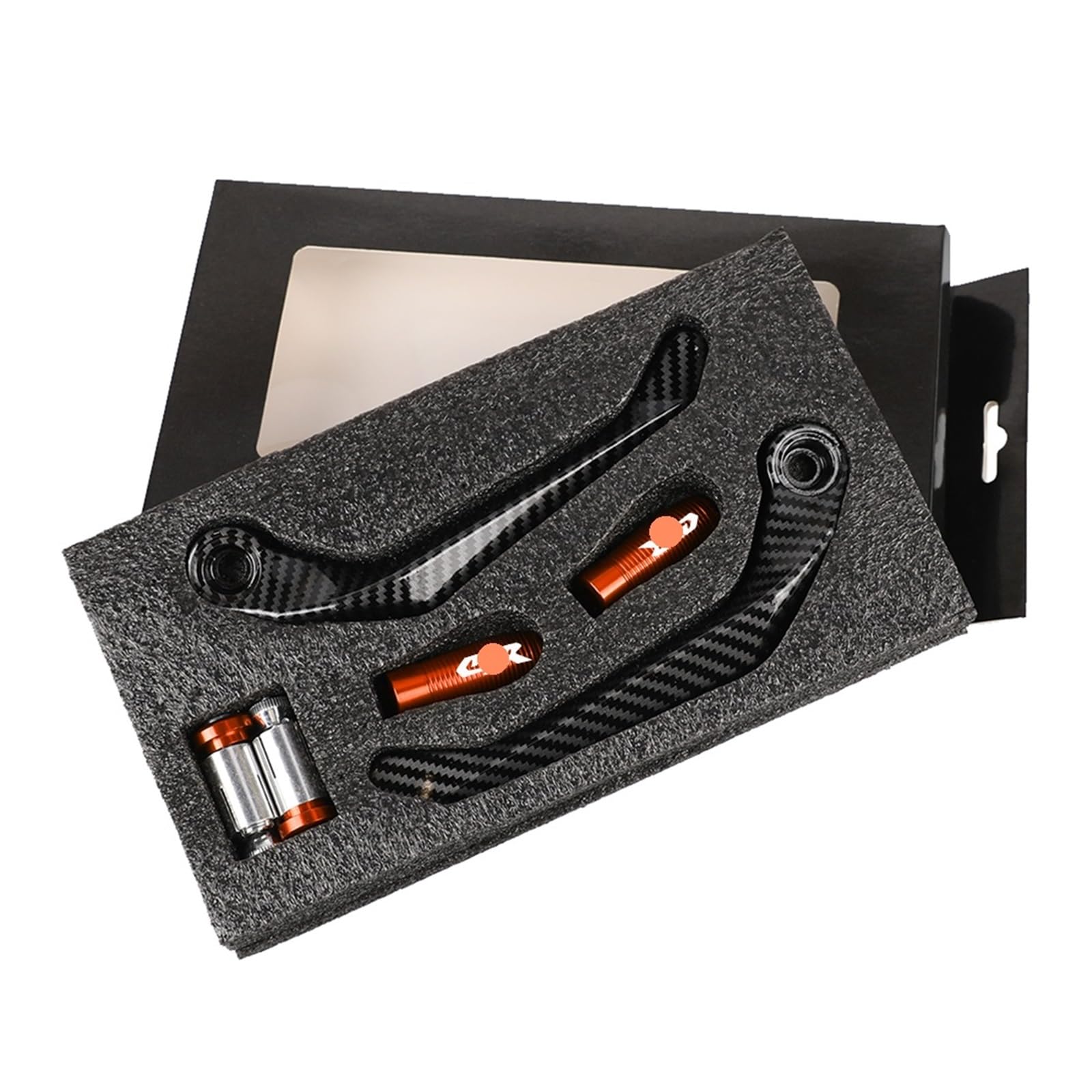 Blzmwd Orange Motorcycle Lever Guards Handgrip For Cbr 600 600Rr 1000Rr 2004-2019 2020 2021 Cbr954rr 900Rr Handlebar Grips Guard Brake Clutch Levers Replacement Accessories