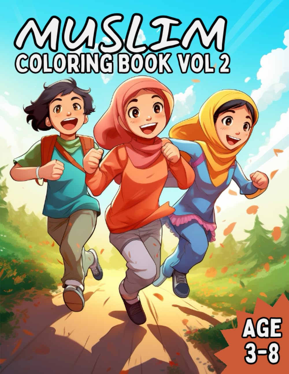 Muslim Coloring Book: Islamic Coloring Book for Kids Age 3-8 (Muslim Coloring Books)