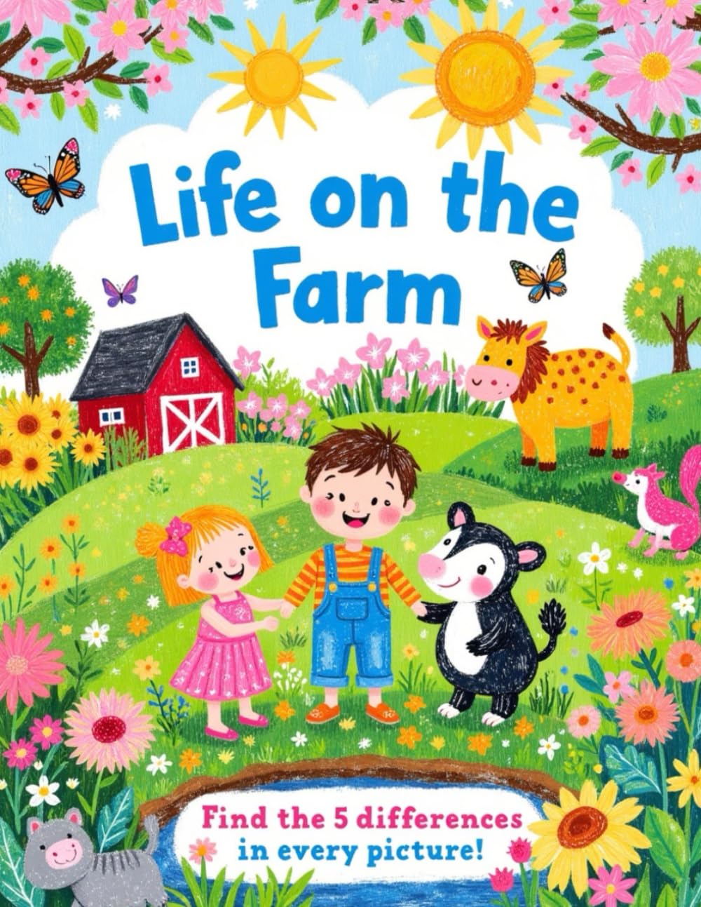 Life on the Farm: Find the 5 Differences in Every Picture!