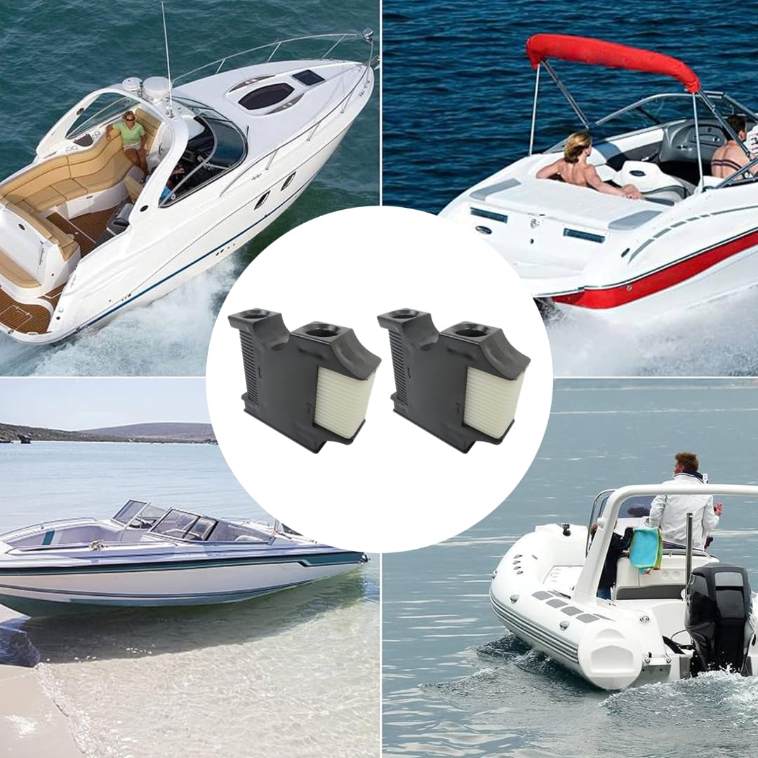 MUNTICO Latest Upgraded 2 Pack Boat Fen-der Hanger, Boat Rail and Cleat Fen-der Clips, Quick Connect and Release Fen-der Lines, Boat Bumper Adjuster