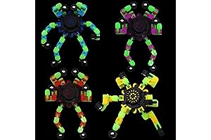 DIY Transformable Fidget Spinners To Play Chain Robot Phone Spinner