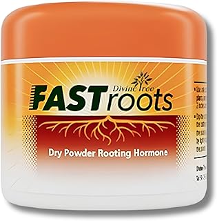 DIVINE TREE FASTROOT Rooting Hormone Powder for Plants Cuttings (50g) – Root Booster for Soft, Semi & Hardwood | Rooting Powder for Propagation, Grafting, Cloning, and Transplant Success