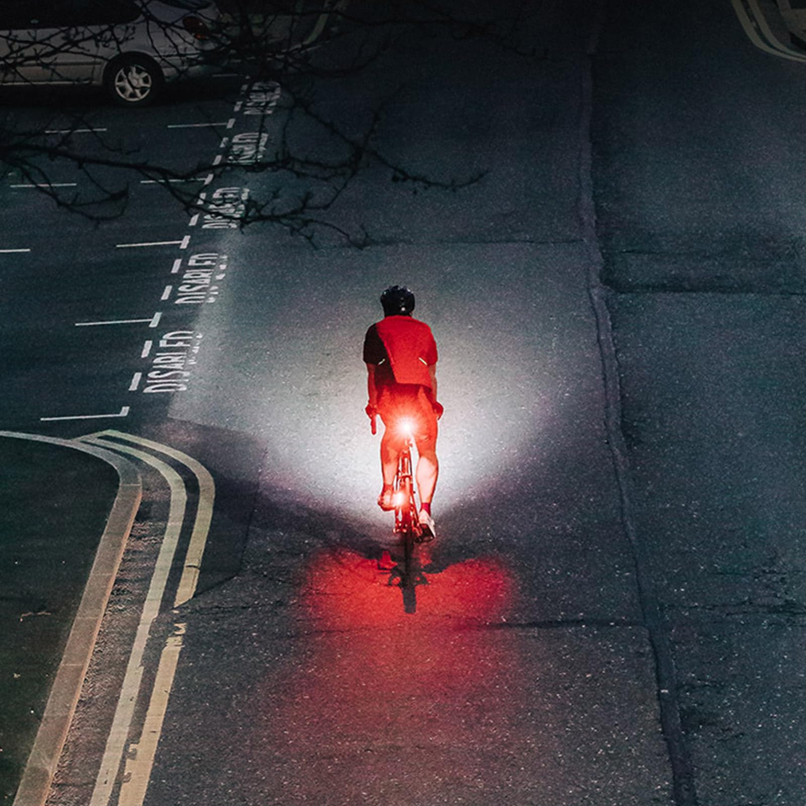 Fanale posteriore per guida notturna/ciclismo LED luce bici 8 modalità USB ricaricabile bici posteriore notte guida posteriore