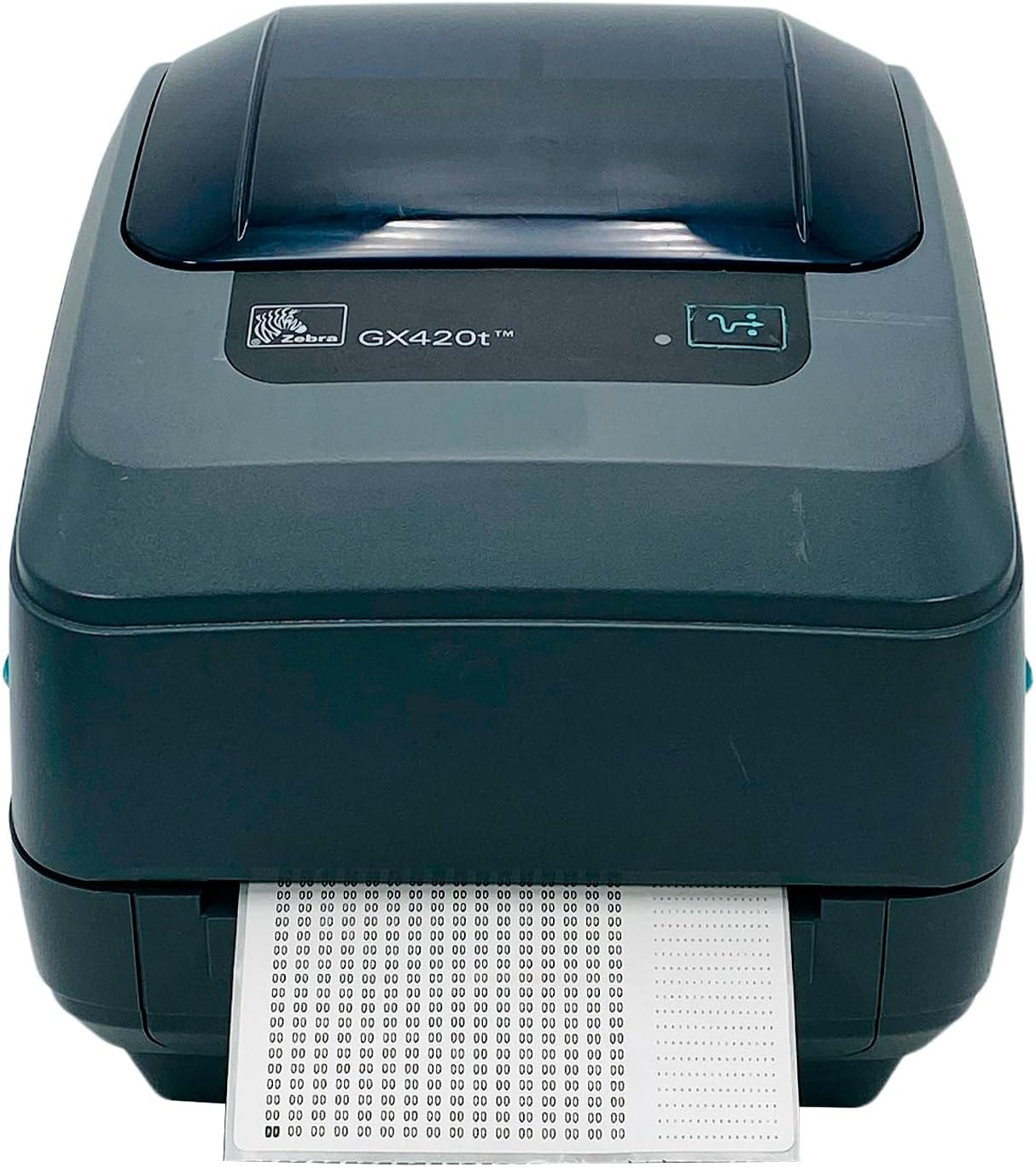 Zebra GX420T Thermal Transfer Barcode Label Printer LAN USB Serial GX42-100410-000, Bundle with AC Adapter (Renewed) - Image 2