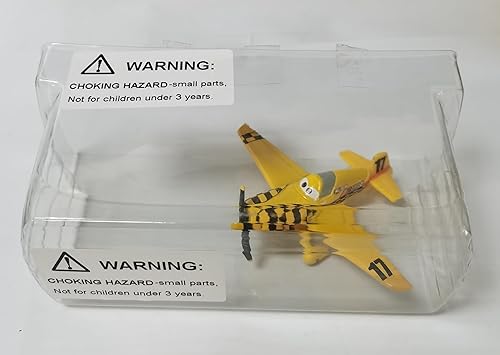 Miniatura 4 de Avión polvoriento No.17 pájaro amarillo metal fundido a troquel clásico aleación juguete avión para niños regalo