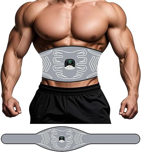 Estimulador de abdominales, estimulador de abdominales, tónico muscular para gimnasio, oficina, hogar