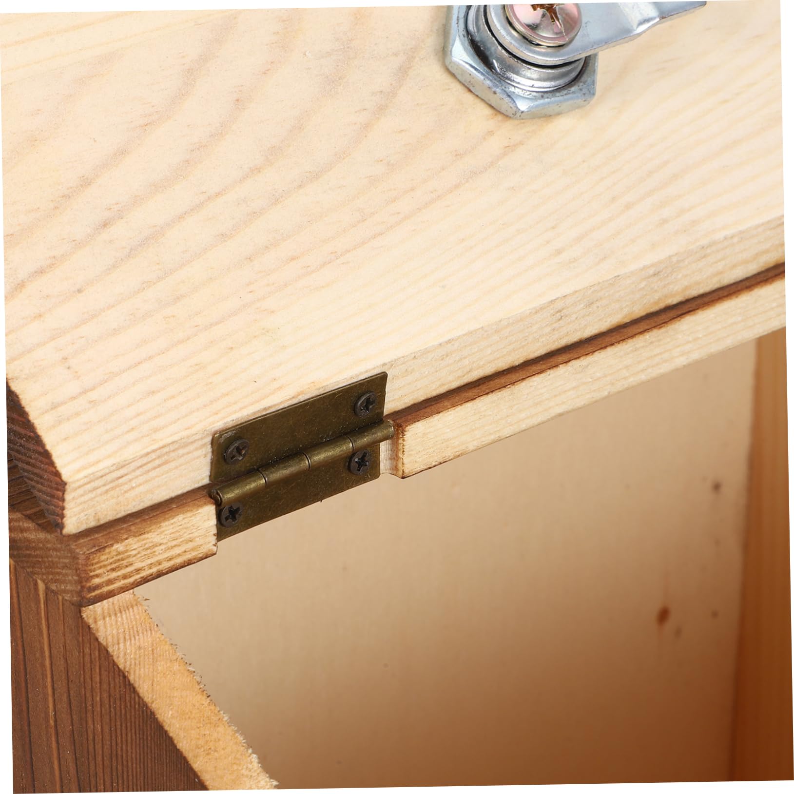 Sewroro Buzón de Sugerencias con Pizarra de Madera con Cerradura y Diseño para Montaje en Pared , Caja de Donaciones Segura Adecuado para Votación y Propinas en Restaurantes