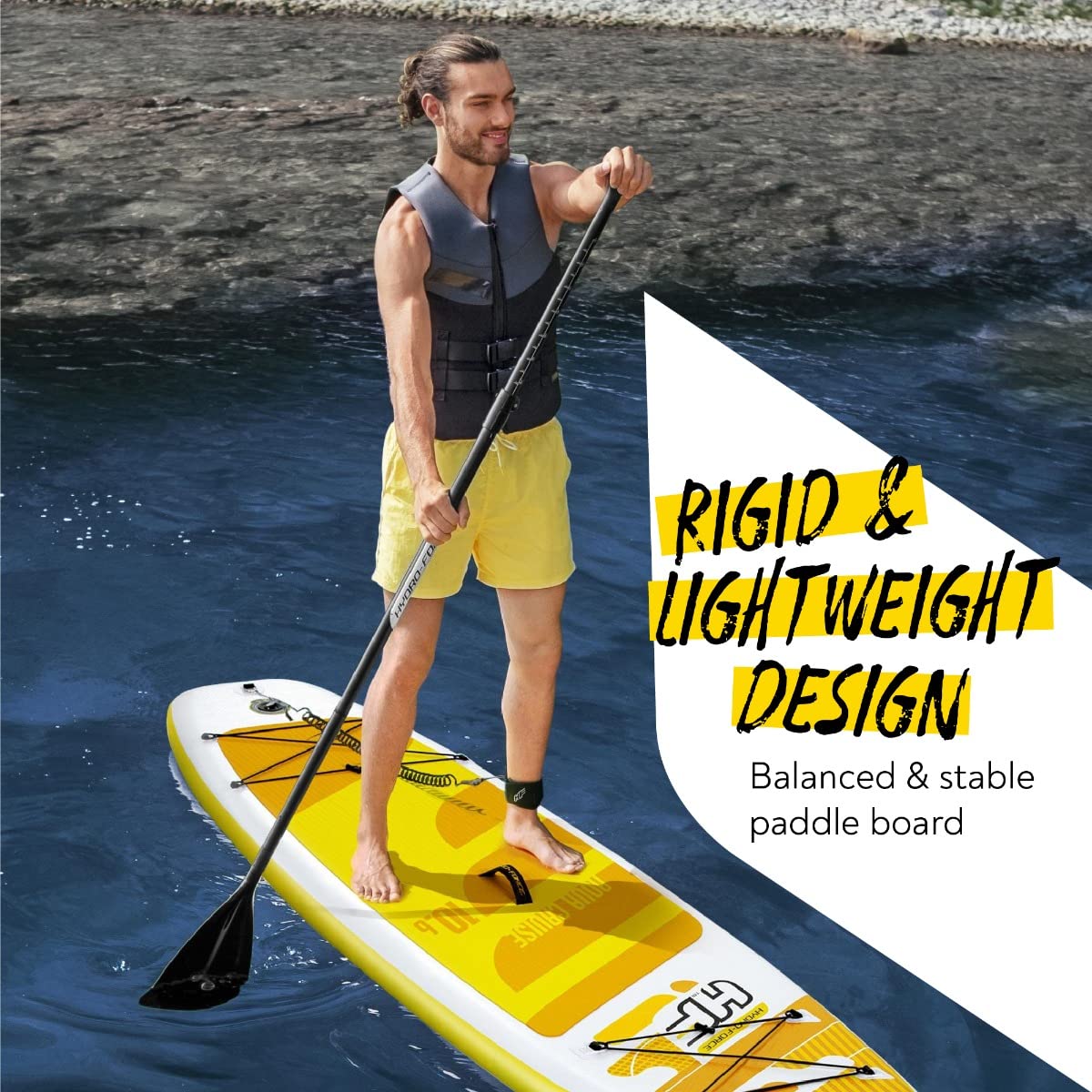Bestway Hydro-Force™ SUP Touring Board seti, Aqua Cruise, 320 x 76