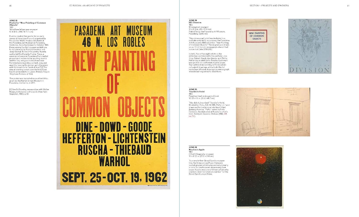 Ed Ruscha: An Archive of Projects