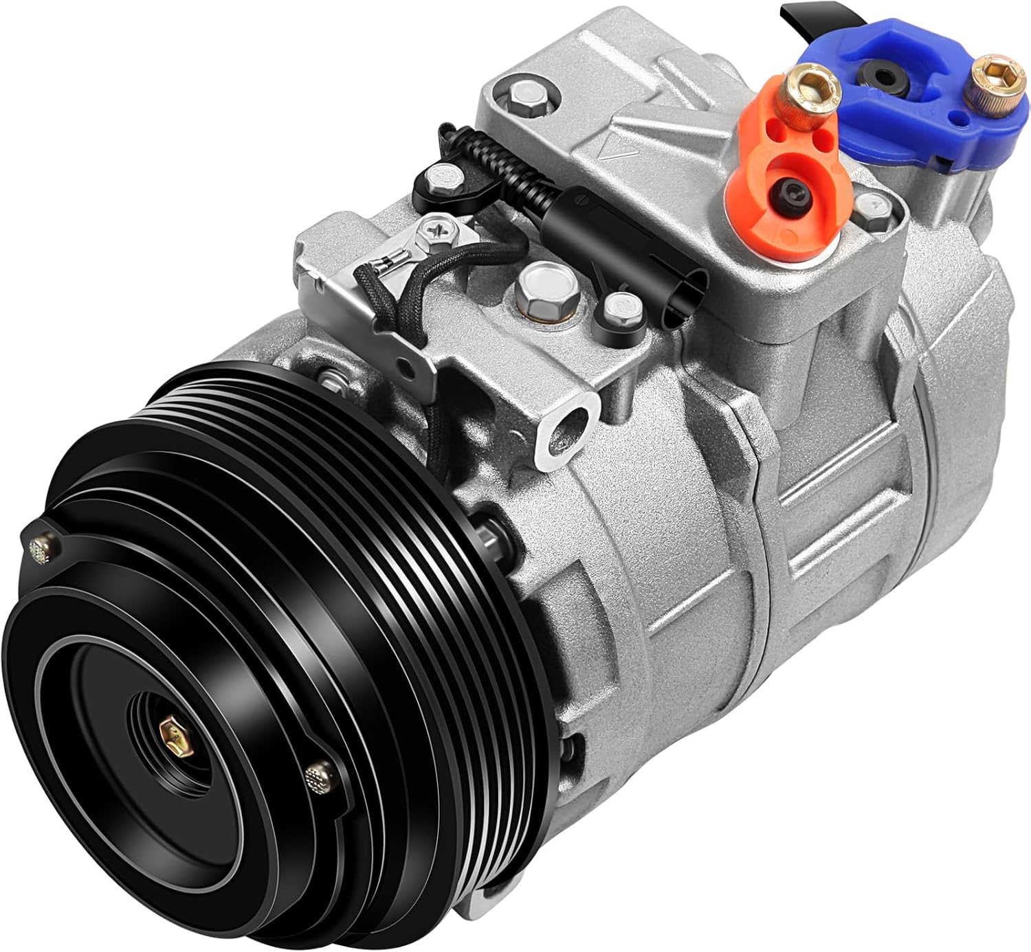 AC Compressor with Clutch Fits for Mercedes Benz C220 C230 CLK320 C36 AMG Series E300 1996-2009, for Dodge/Freightliner Sprinter 2500 3500 2.7L 2002-2006, for Chrysler Crossfire 3.2L 2004-2008