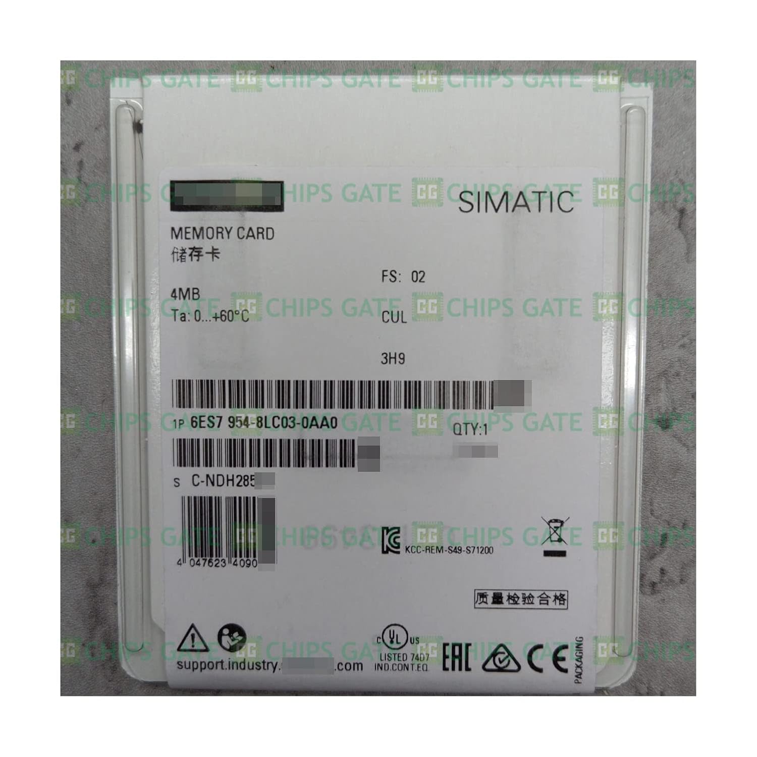 6ES7954-8LC03-0AA0 6ES79548LC030AA0 Memory Card New in Box