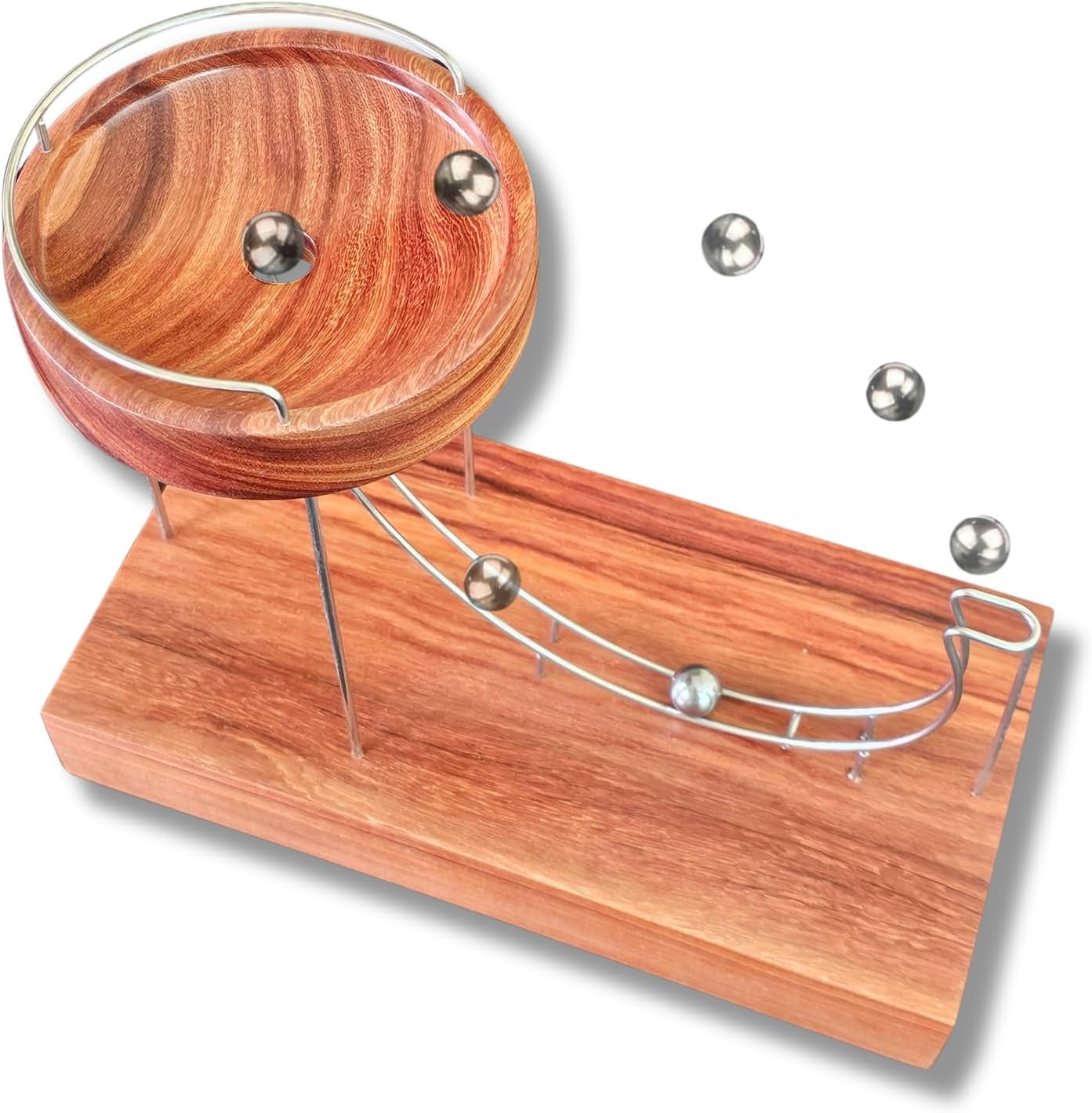 Perpetual Motion Device Simulator - William Le's Perpetual Marble Machine - Executive Desk Toy - Premium Version