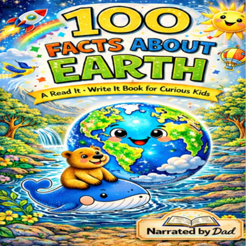 100 Facts About Earth: A Read It, Write It & Coloring Activity Book for Curious Kids (100 Facts for Curious Kids)