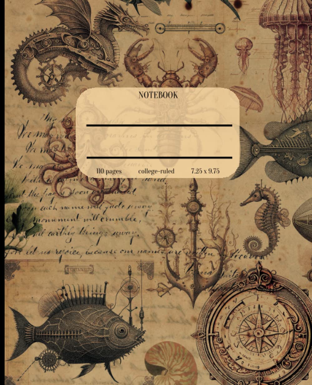 Notebook: Nautical Steampunk 6